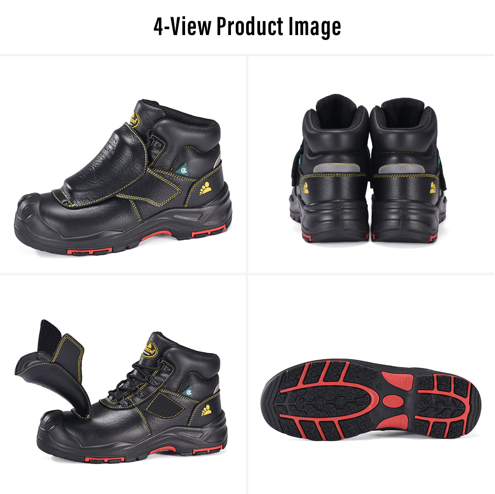 M-8387MP CSA Metatarsal Welding Safety Boots Multi-View M-8387MP Сертифицированные CSA защитные сапоги для плюсневых сварщиков с композитным носком и термозащитой Multi-View