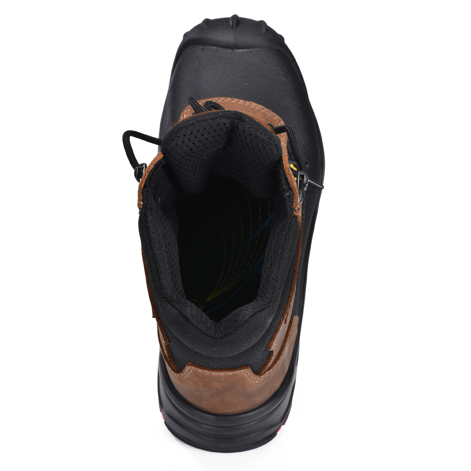 Самые удобные нескользящие защитные ботинки из нубука с композитным носком для мужчин M-8563