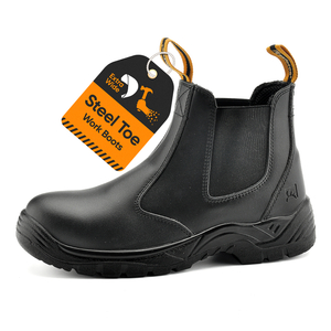 Рабочие ботинки для дилеров без шнуровки M-8025