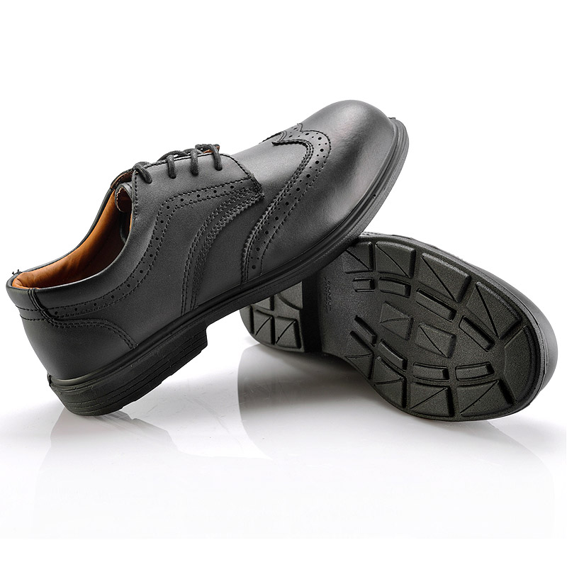 Кожаная защитная обувь S3 для руководителей и менеджеров со стальным носком L-7250