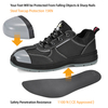 Женская защитная обувь и кроссовки с нескользящим стальным носком для женщин L-7508W