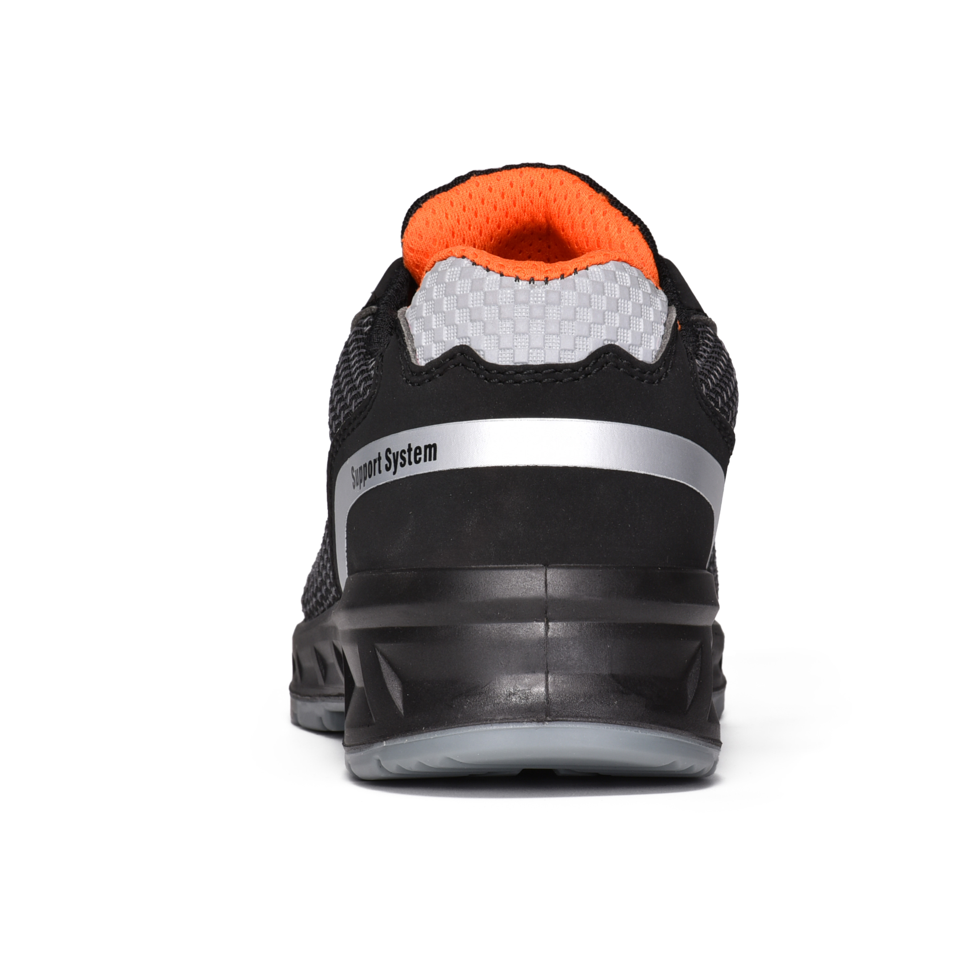 Легкая рабочая обувь S1P с композитным носком и кевларовой пластиной L-7512 Оранжевый