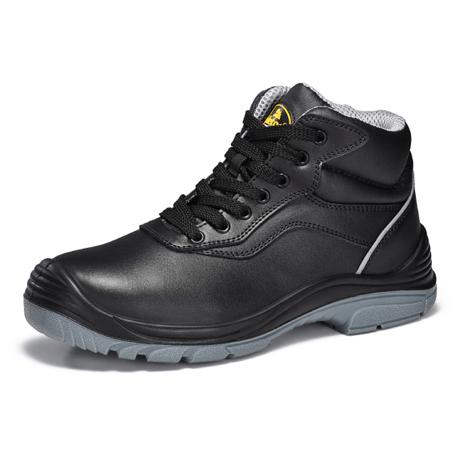 S3 Промышленные кожаные защитные ботинки с композитным носком M-8570
