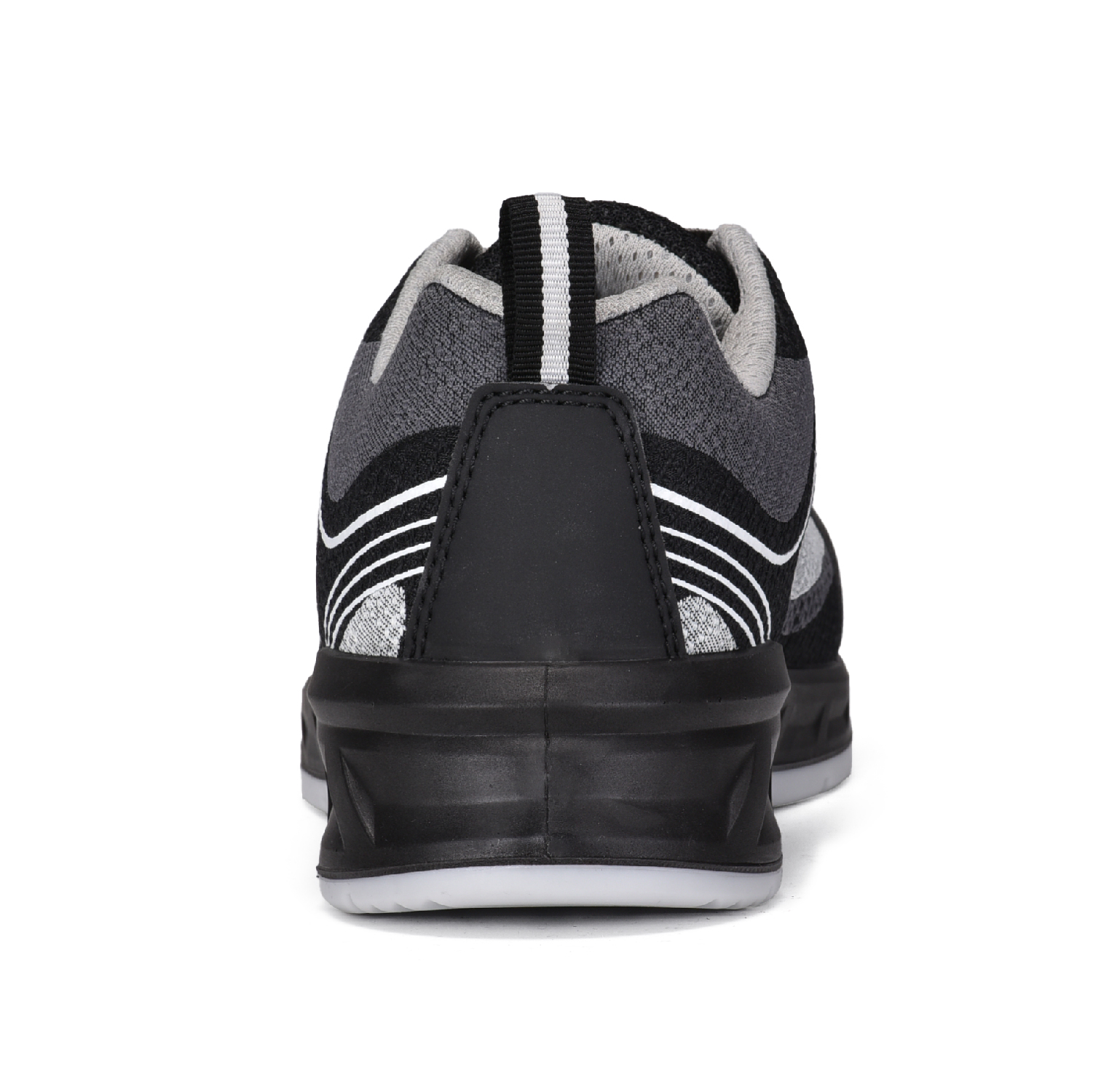 Легкая и дышащая защитная обувь из 3D-тканой ткани L-7501 Серая