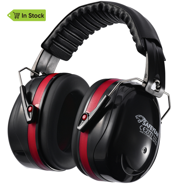 Готовые запасы ABS Защитные ушные муфты EM-5002 RED