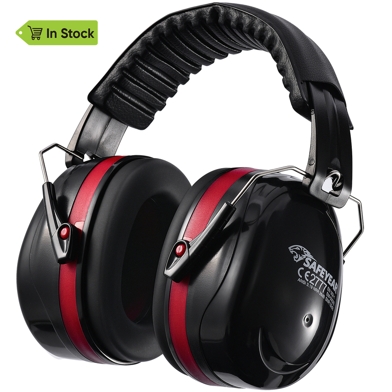 Готовые запасы ABS Защитные ушные муфты EM-5002 RED