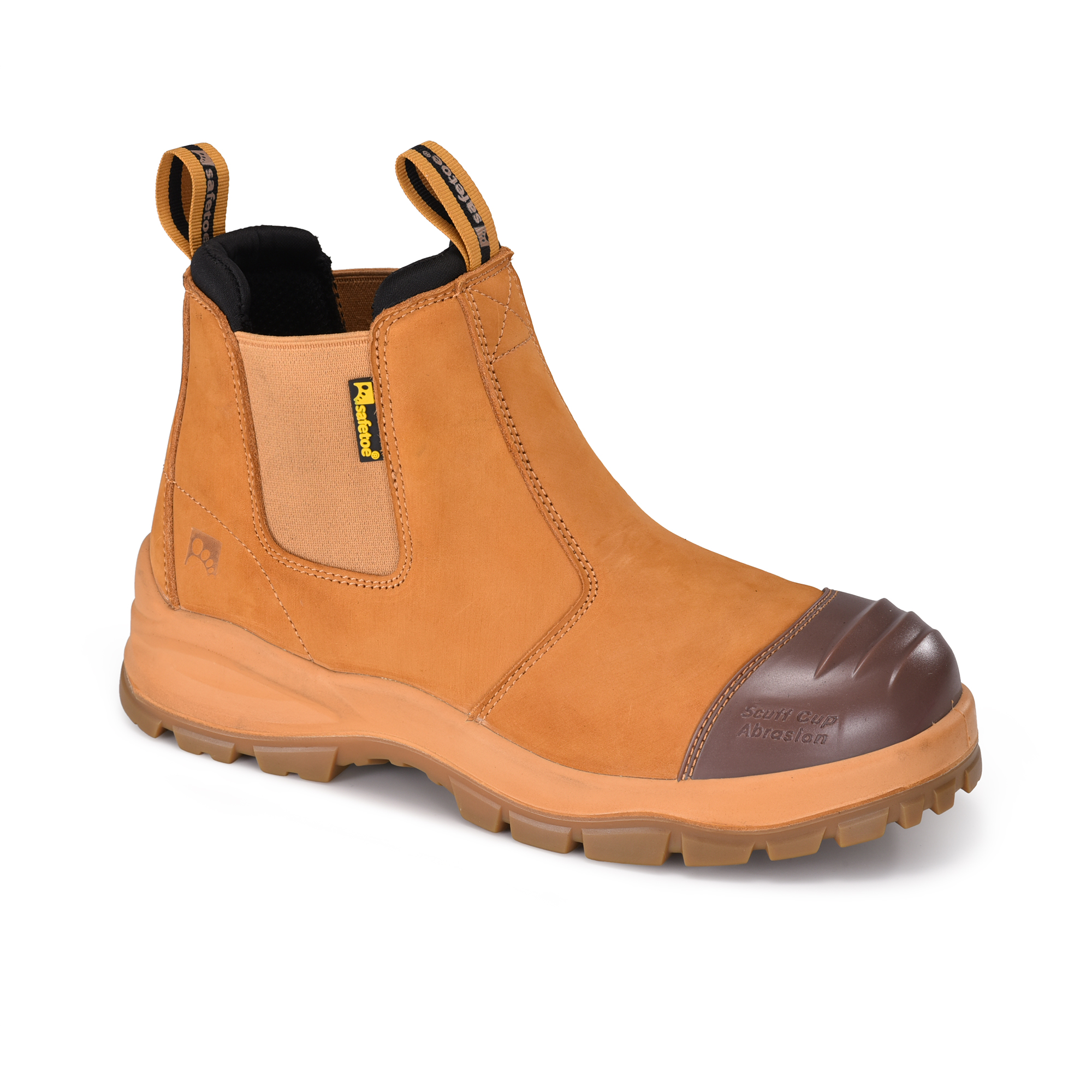 Рабочие ботинки для горнодобывающей промышленности со стальным носком и лестничной ручкой M-8025NBYLG