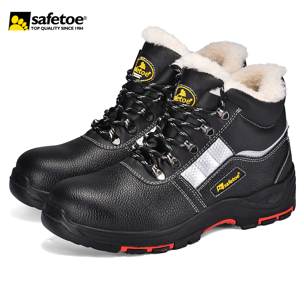 Зима тяжелые безопасные ботинки M-8027 зима