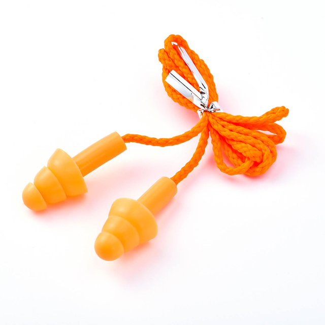 Защита органов слуха со шнуром EC-2001C Оранжевый