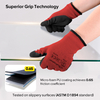 Защитные рабочие перчатки с латексным покрытием LY-3013 Grip Guarder Red