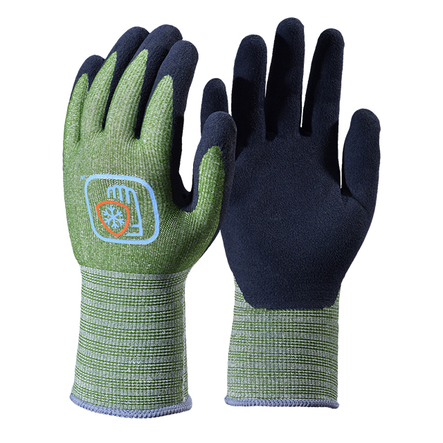 Защитные рабочие перчатки с латексным покрытием LS4104