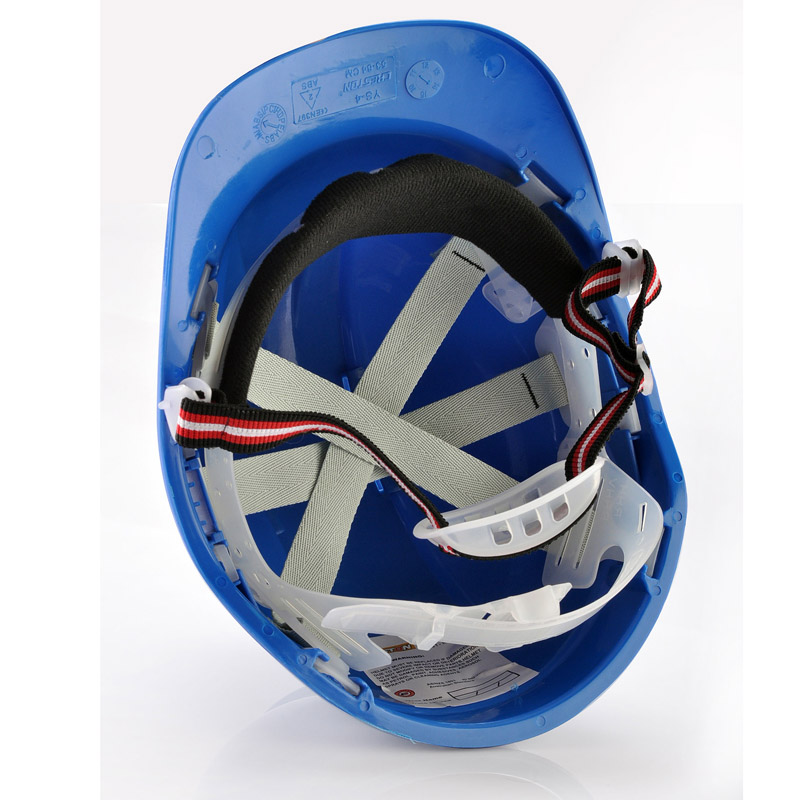 Каска промышленной безопасности W-018 Синий