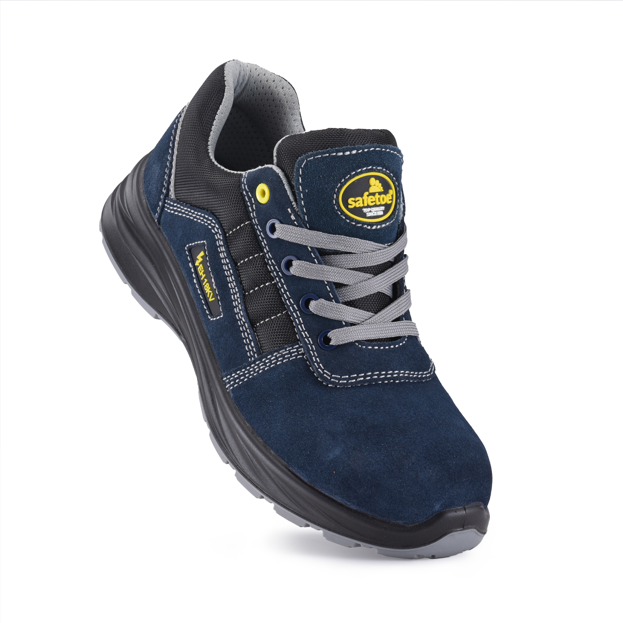 Анти электрическая изоляция EH Обувь для обуви диэлектрической безопасности Men L-7163EH