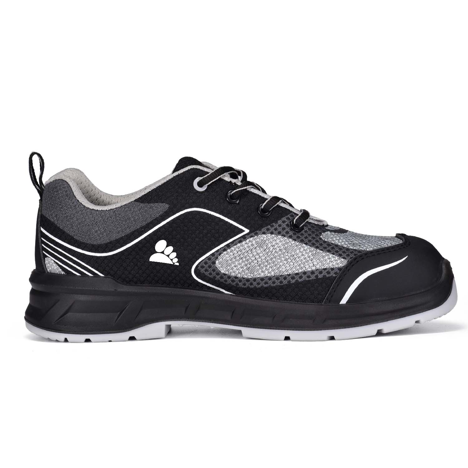 Стальные носки Sports Safety Shoes L-7501 Grey (скорость)