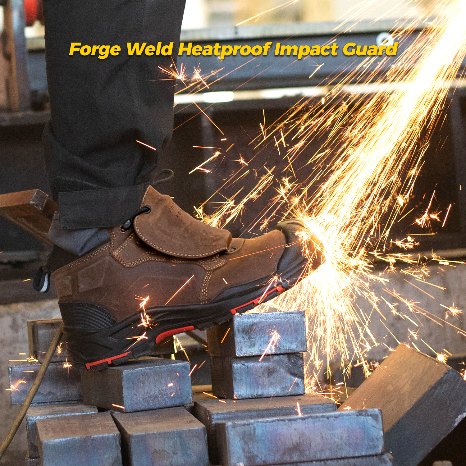 Защитные ботинки Safetoe для металлообработки плюсневых костей M-8552MP