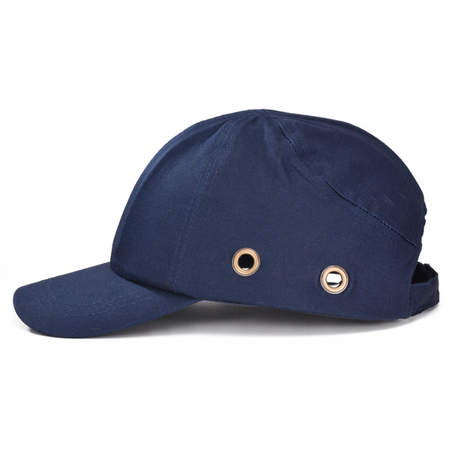 Строительная бейсбольная защитная рабочая кепка WH001, темно-синяя
