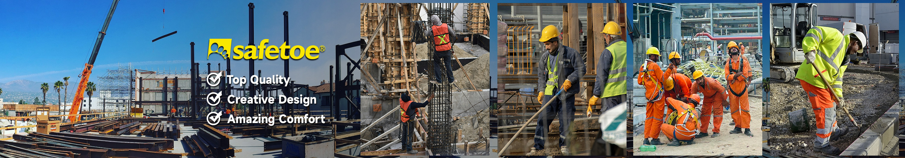 Строительные и инженерные ботинки