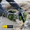 Gloves HDPE Cut Gloves защищающие перчатки TPR9004 Green