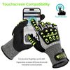Gloves HDPE Cut Gloves защищающие перчатки TPR9004 Green