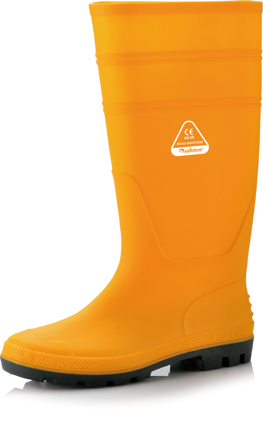 ПВХ Wellington Boots W-6036 Желтый