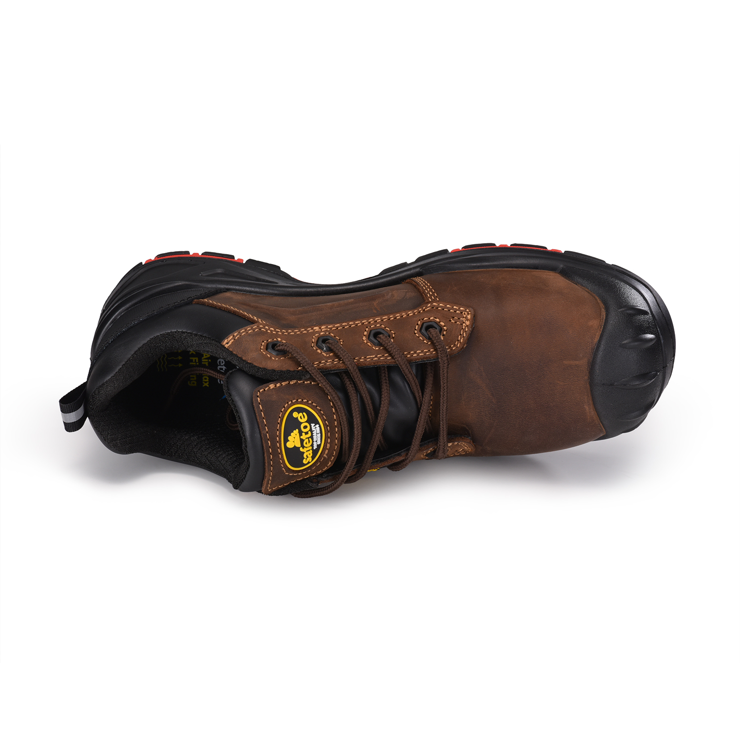 Устойчивый к скольжению безопасные ботинки без металлического масла и устойчивого к скольжению L-7578