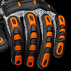 Готовые механические рабочие перчатки с защитой от порезов TPR9004 Orange