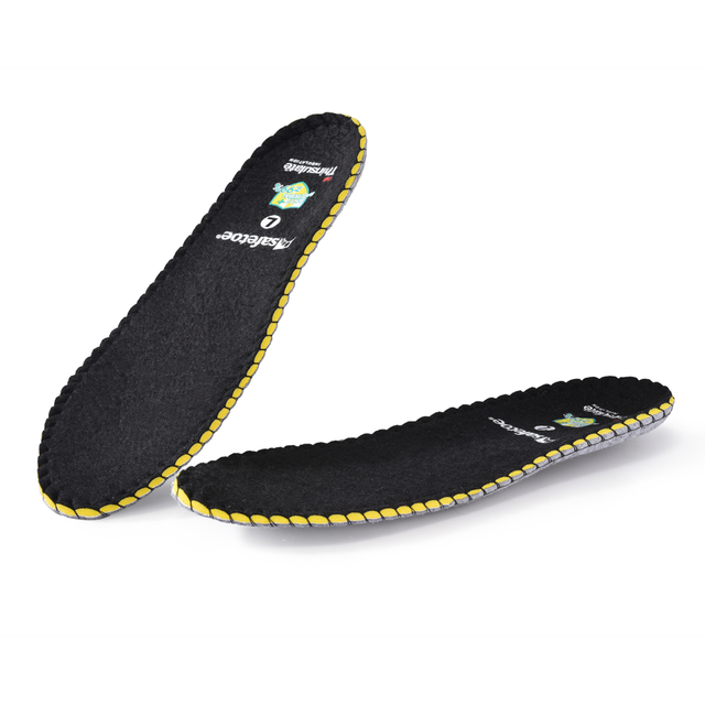 Теплые зимние антибактериальные ортопедические стельки для рабочих ботинок J-017