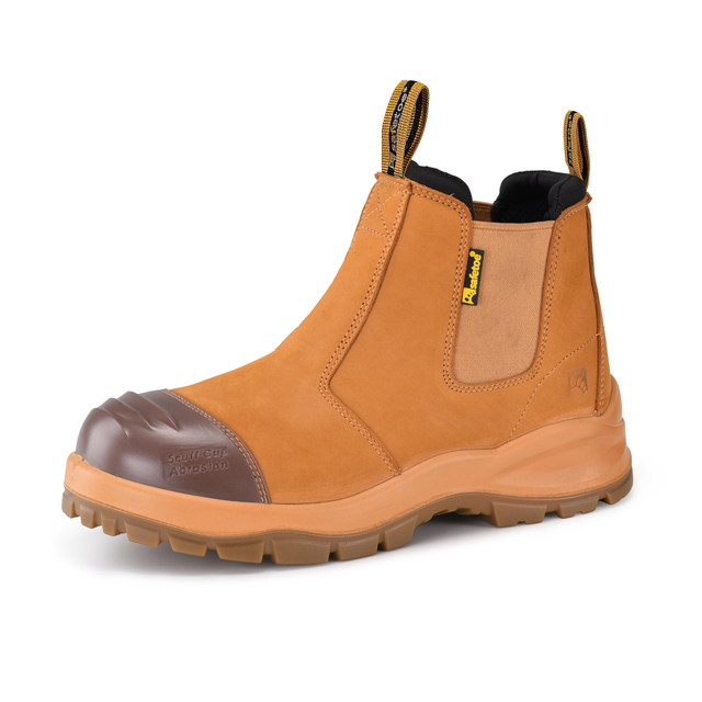 Мужские рабочие ботинки без шнуровки Chelsea с лестничным захватом M-8025NB-YEAU