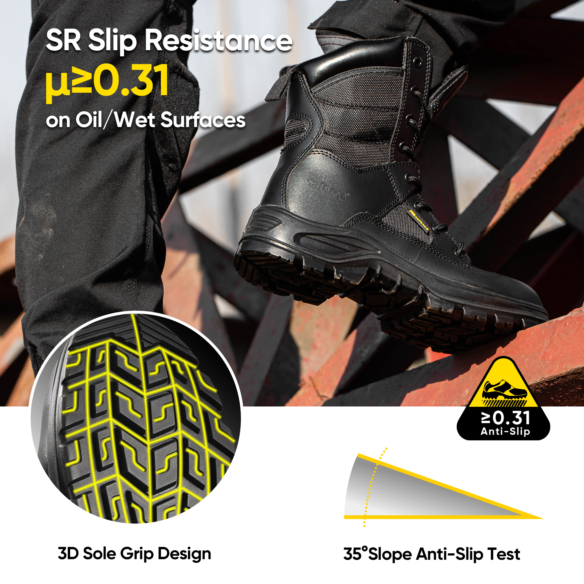 S3 военный дизайн Work Boots H-9438