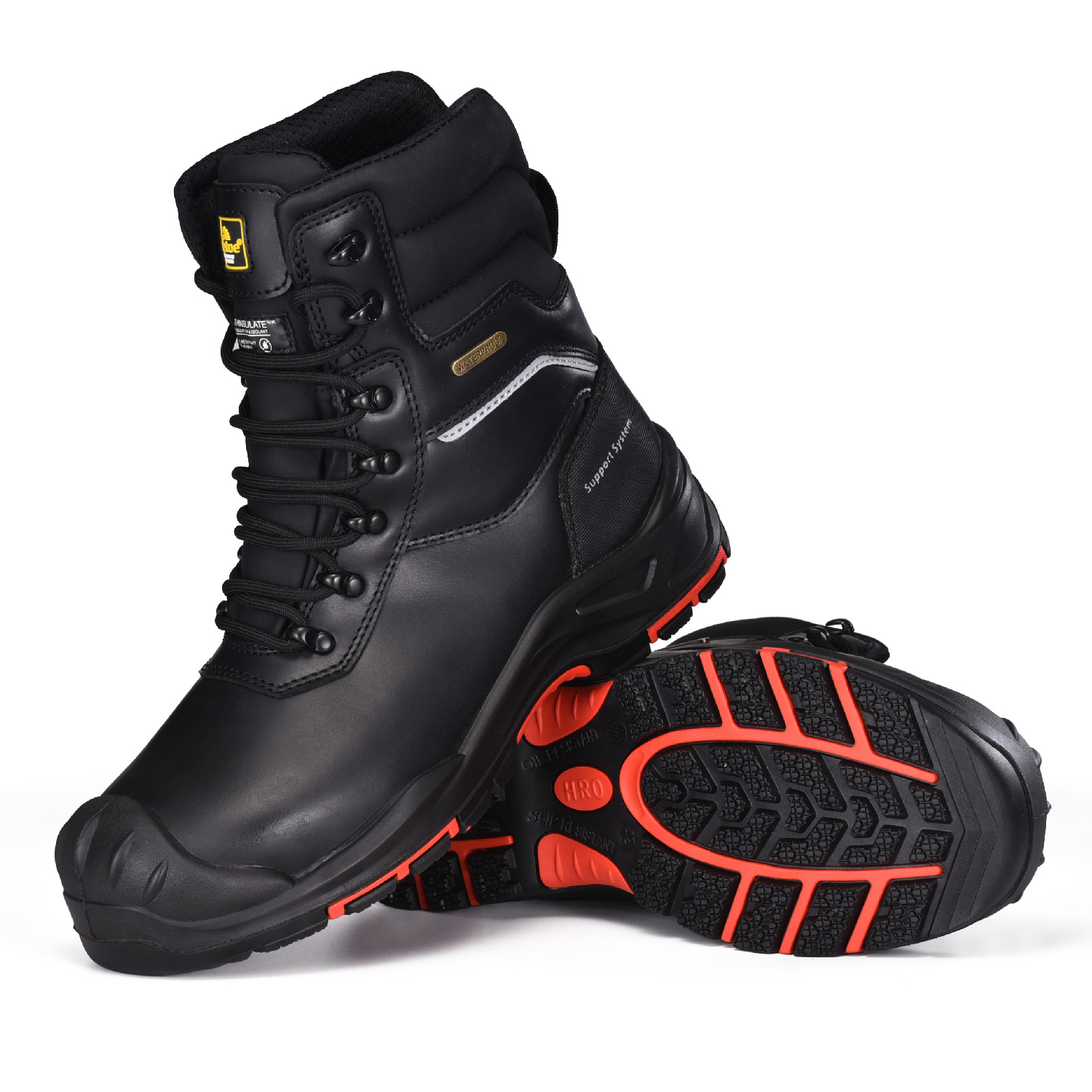 Водостойкие рабочие ботинки с подкладкой мембраны для мужчин-работников в чрезвычайной зиме Х-9552