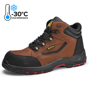 Маслостойкие и нескользящие мужские неизолированные графитовые рабочие ботинки с антистатическим рассеиванием статического электричества M-8361