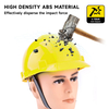 Желтые шлемы безопасности ABS W-003