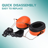 Высококачественные ушные муфты E-2008d Orange