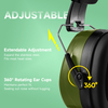 Готовые запасы ABS Защитные ушные муфты EM-5002 Green