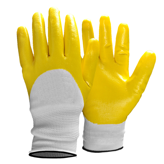 Промышленные рабочие перчатки с нитриловым покрытием FL-N1001