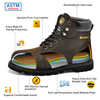 Защитная обувь из натуральной кожи, устойчивая к топливному газу и маслу M-8179 Super 
