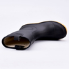 Черные резиновые сапоги W-6037