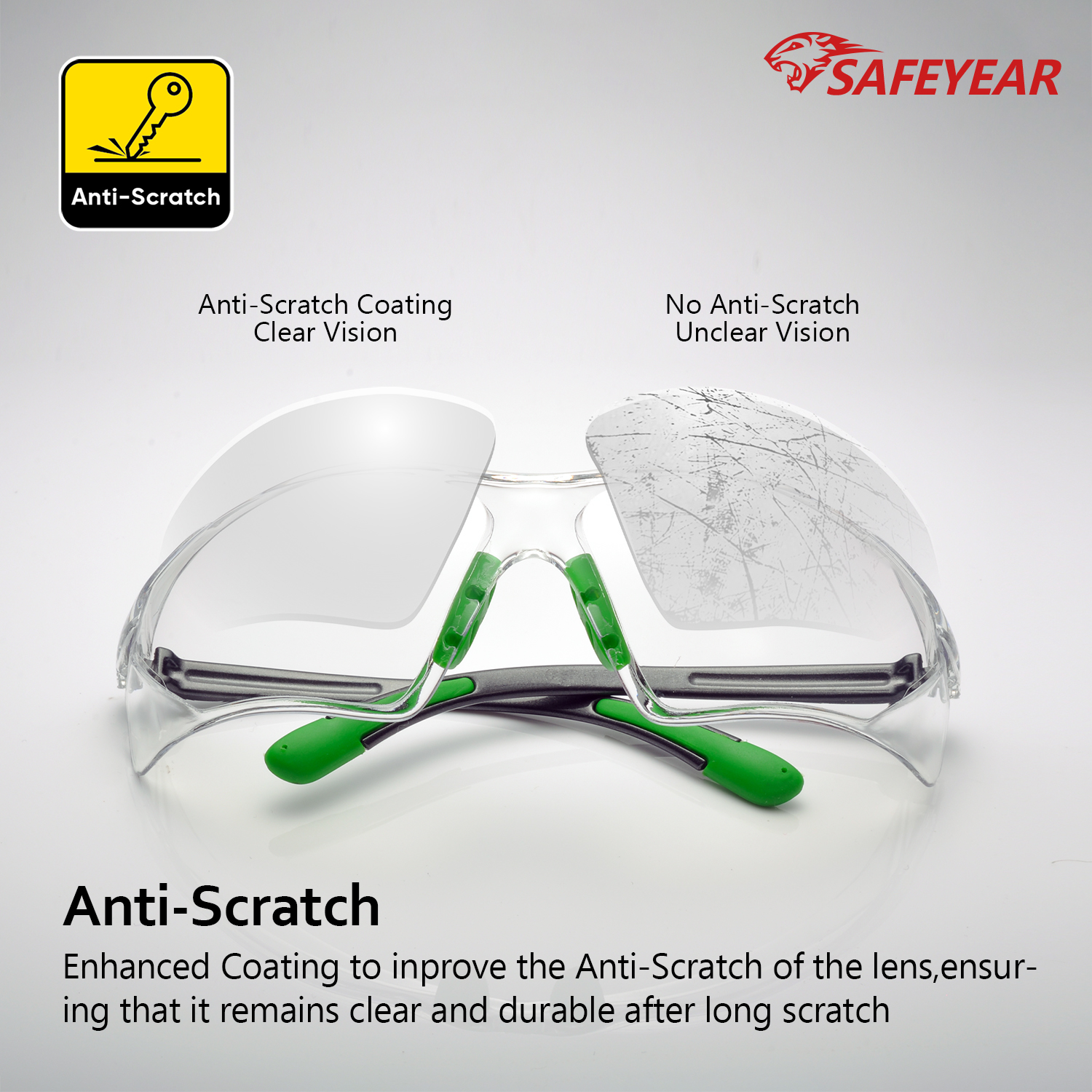 Готовые запасы против Fog Seange Glasses SG003GN