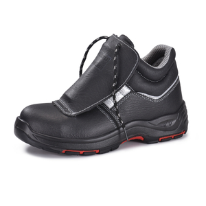 Сварные рабочие ботинки PU Rubber Black Work Boots M-8027PR MP