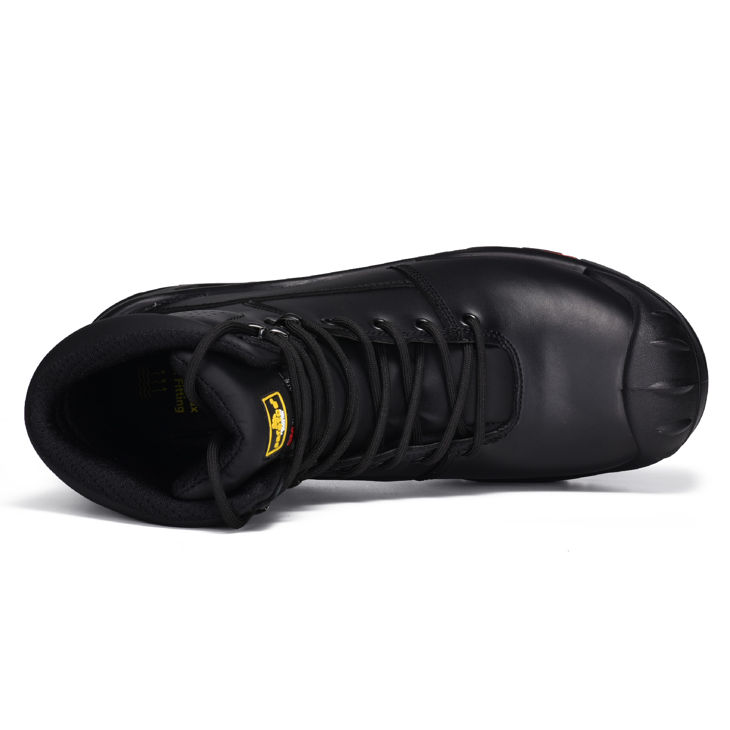 Водостойкие рабочие ботинки для тяжелых условий эксплуатации с композитным носком H-9537 Черные