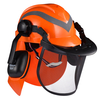 Лесные шлемы с лицевым щитом M-5009 Orange