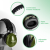 Готовые запасы ABS Защитные ушные муфты EM-5002 Green
