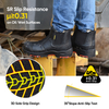 CSA Canadian Green Triangle Safety Work Boots M-8025NBK