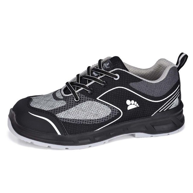 Стальные носки Sports Safety Shoes L-7501 Grey (скорость)
