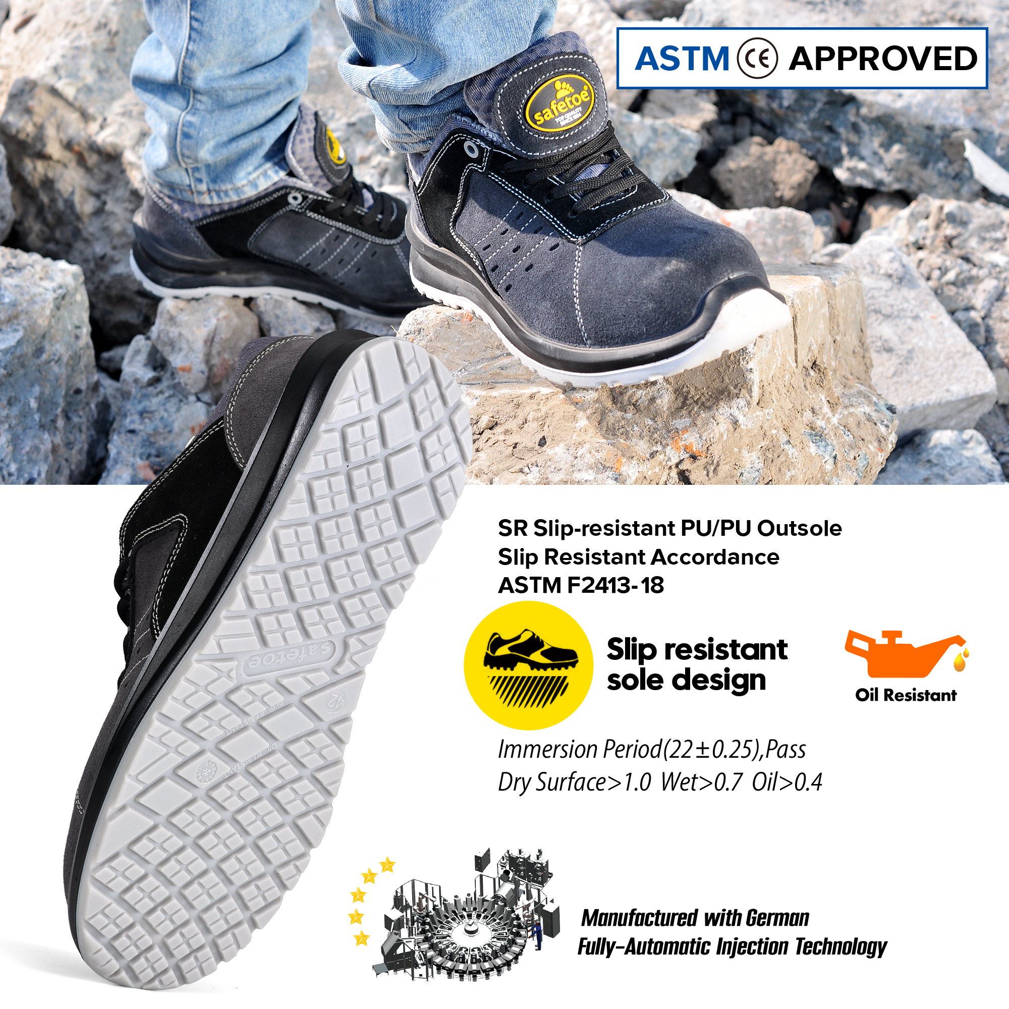 L7331-slip resistant work shoes L7331-нескользящая рабочая обувь.