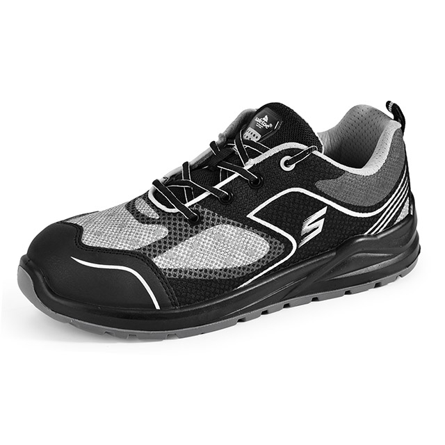 Защитная спортивная обувь со стальным носком L-7501 Серый (Скорость)