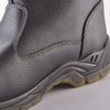 Водонепроницаемая зимняя кожаная защитная рабочая обувь из строительной стали для мужчин
