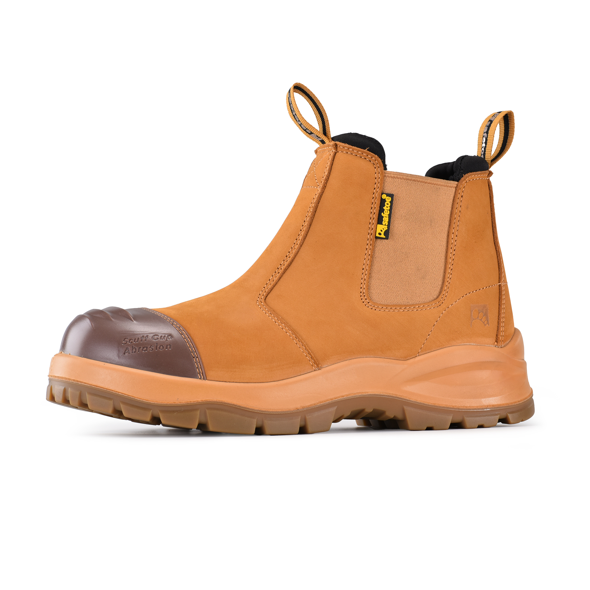 Рабочие ботинки для горнодобывающей промышленности со стальным носком и лестничной ручкой M-8025NBYLG