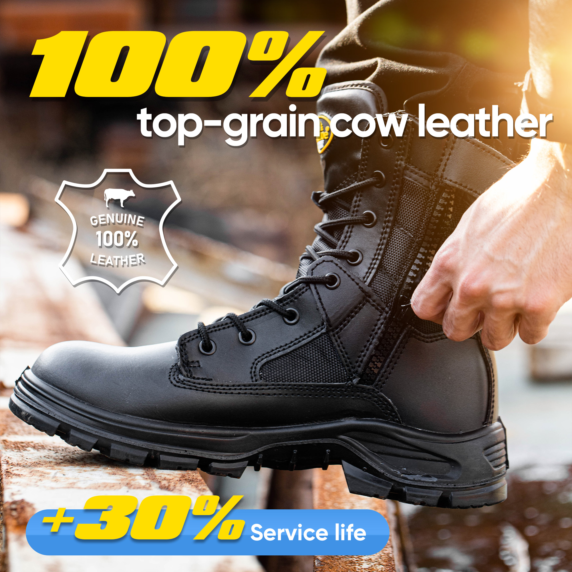 S3 военный дизайн Work Boots H-9438