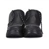 Сварные рабочие ботинки PU Rubber Black Work Boots M-8027PR